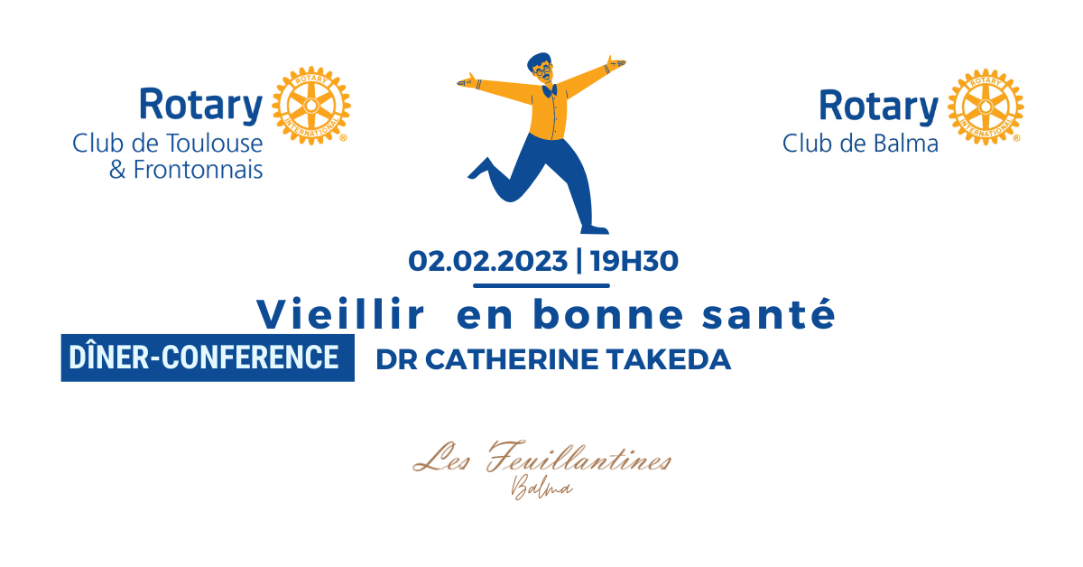 Dîner-Conférence: Vieillir en Bonne Santé