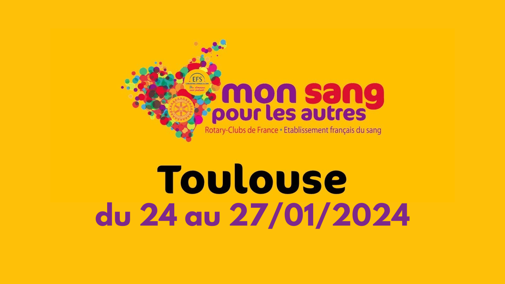 Mon Sang Pour Les Autres MSPLA 2024