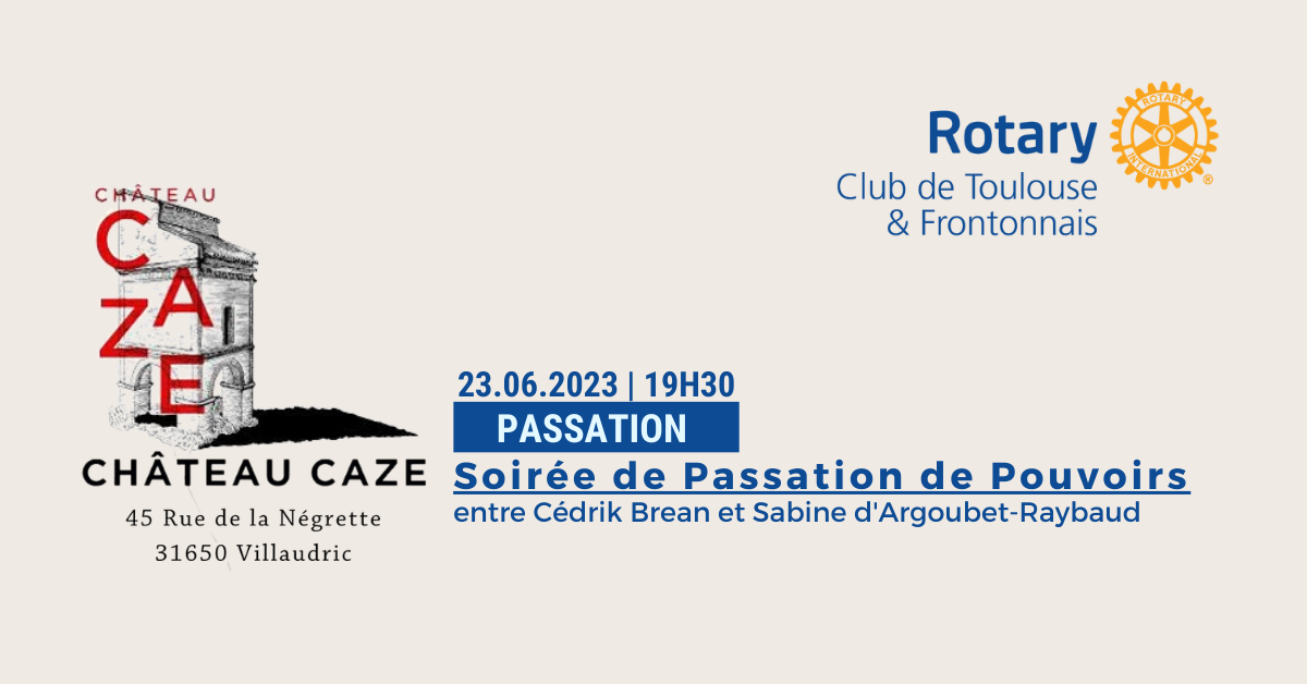 Passation de Pouvoirs 2023-2024